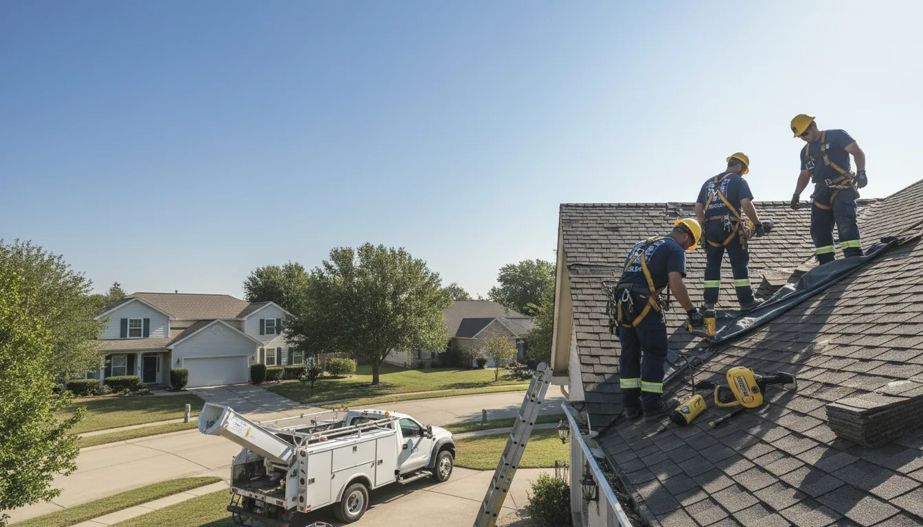 Asphalt Roof Emergency Repairs in Sharon Hill, PA